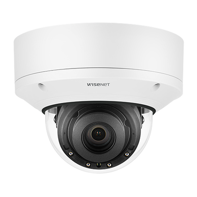 Cámara Domo 2MP con IA / Lente Motorizado de 4..38 a 9.33 mm / P-Iris, WDR 120dB / Ranura SD / Protección IP52 e IK10