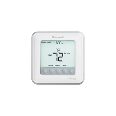 Termostato programable T6 Pro con etapas 2 de calor de calor/1 frío o sistemas convencionales de 1 calor/1 frío