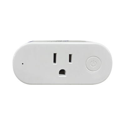 Adaptador PlugIn inalámbrico WIFI/ Nube P2P / Medición de consumo/ Soporta Google y Alexa / 15A