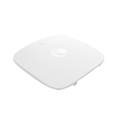 Access Point cnPilot XE3-4 WiFi 6/6E 802.11ax (2.4, 5 y 6 GHz), 3 radios definidos por software (SDR), MU-MIMO 4x4, Políticas de control de aplicaciones, hasta 1,500 clientes, gestión desde la nube,