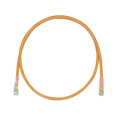 Cable de Parcheo TX6, UTP Cat6, 24 AWG, CM, Color Naranja, 8 Metros