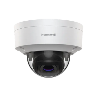 Domo IP 2 Megapíxeles / Lente 2.8 mm / 30 Mts IR / NDAA / ONVIF / Exterior IP66 / Antivandálica IK10 / PoE / Micro SD hasta 256 GB / Serie 30 / Honeywell Security