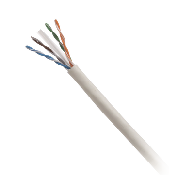 Bobina de Cable UTP 305 m. de Cobre, PanNet, Gris, Categoría 5e (24 AWG), PVC (CM), de 4 pares