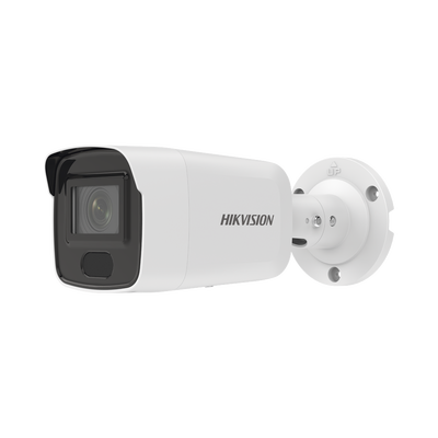 Bullet IP 8 Megapixel  / Lente 2.8 mm /  40 mts IR / Exterior IP67 / WDR 120 dB / Entrada y Salida de Audio y Alarma / Captura Facial / Onvif / MicroSD