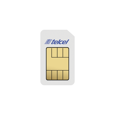 SIM SYSCOM 1GB mensual para dispositivos móviles 3G/4G (Telcel) 1 año de servicio (solo datos)