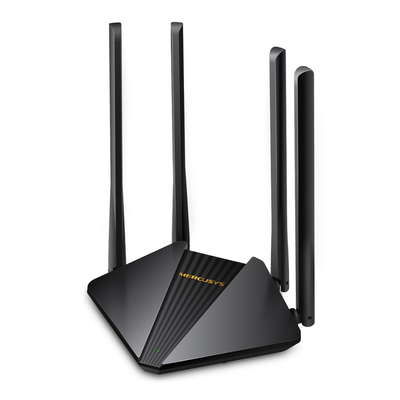 Router inalámbrico AC1200 / 2 Puertos LAN 10/100/1000 / 1 Puerto WAN 10/100/1000 /  Tecnología MU-MIMO y Beamforming /   4 Antenas de 5 dBi