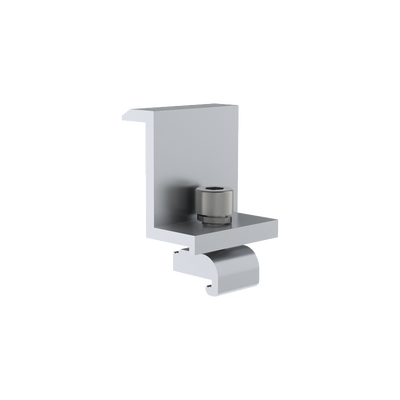 Sujetador final 40 mm para montaje de paneles solares en riel7