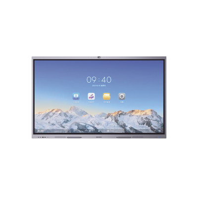 Pantalla Interactiva Touch de 65" Android 13 (Actualizable a Android 14) / Cámara Web 8 MP / Resolución 4K / Bocinas Integradas / Entradas HDMI y VGA / Incluye 2 Lápices para Escribir