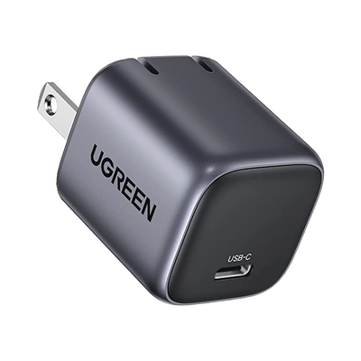 Cargador Mini de 30W serie Nexode | 1 USB-C de Carga Rápida | Tecnología GaN II | Power Delivery 3.0 | Quick Charge 4.0 | Carga Inteligente | Múltiple Protección  | Mayor Eficiencia Energética | 