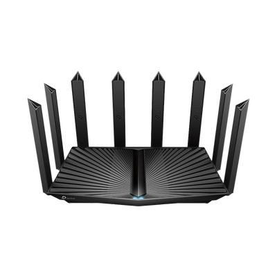 Router Triple Banda AX6600 MU-MIMO / 1 Puerto WAN/LAN 2.5 Gbps / 1 Puerto WAN/LAN 1Gbps / 3 Puertos LAN 10/100/1000 Mbps / 2 puerto USB 3.0 / 8 antenas de alta ganancia / OneMesh ™