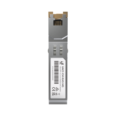 UFiber Tranceptor convertidor de SFP+ a RJ45, velocidades 10/5/2.5/1G