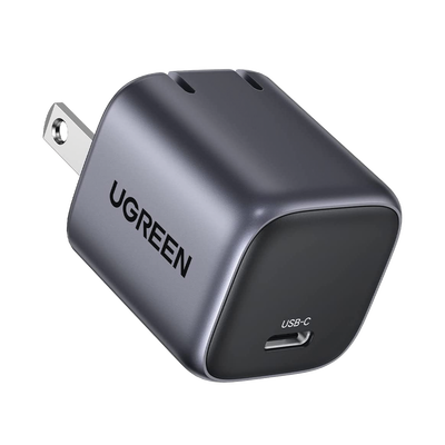 Cargador Mini de 20W serie Nexode | 1 USB-C de Carga Rápida | Tecnología GaN II | Power Delivery 3.0 | Quick Charge 4.0 | Carga Inteligente | Múltiple Protección  | Mayor Eficiencia Energética | 