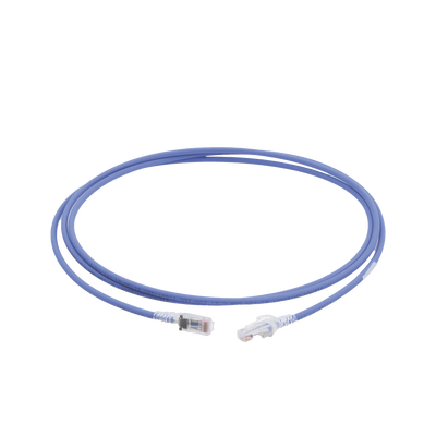 Patch Cord MC6 Modular Cat6 UTP, CM/LS0H, 7ft, Color Azul