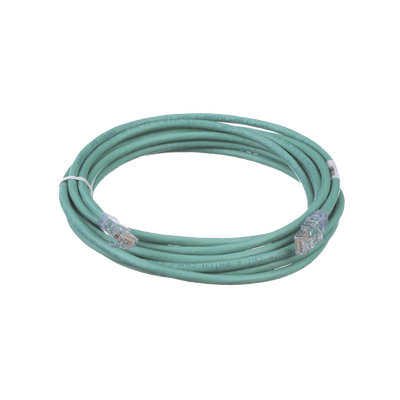 Cable de Parcheo TX6, UTP Cat6, 24 AWG, CM, Color Verde, 15ft