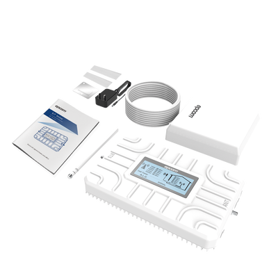 Kit Amplificador de Señal Celular 5G / Mejora las llamadas convencionales y VoLTE / Soporta los datos de las tecnologías 2G, 3G, 4G y 5G de TELCEL, AT&T, MOVISTAR y OMV de Altán / Cubre hasta 300 m