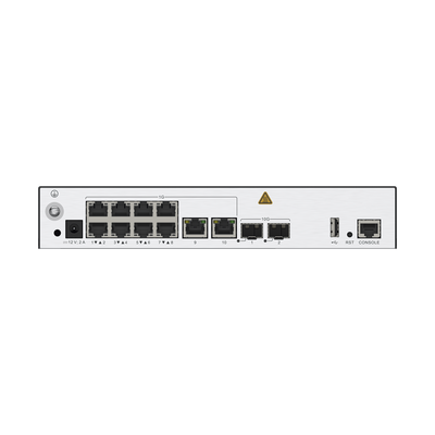 HUAWEI eKit - Controladora de Puntos de Acceso / 10 puertos 10/100/1000 Mbps / 2 puertos 10GE SFP+ / Hotspot 2.0 / Roaming Capa 2 y 3 / Rendimiento 10 Gbps / Soporta 128 APs / Hasta 1024 Clientes 