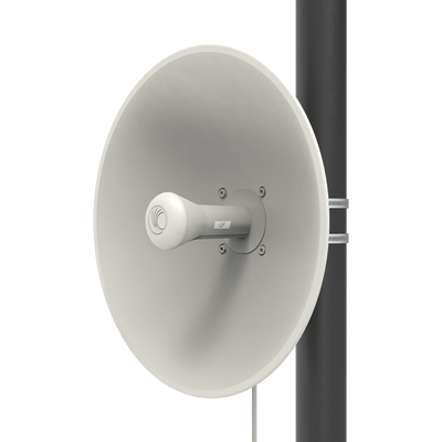 ePMP Force 300-25L para zonas con alta interferencia, hasta 400+ Mbps, 4910 - 6200 MHz, 802.11 AC Wave2, Antena de 25 dBi, latencia baja 