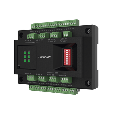 Expansor de 2 Puertas para Paneles de Control de Acceso DS-K27 Series / Comunicación RS-485