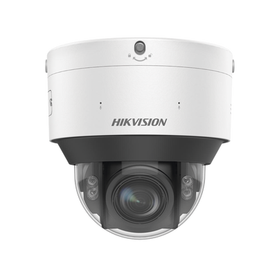 Domo IP 4 Megapixel / Lente Mot. 2.8 - 12 mm / Dual Light (30 mts IR + 30 mts Luz Blanca) / IK10 / IP67 / Reconocimiento Facial / WDR 140 dB / DeepinView / Búsqueda por Atributos / Heat Map / ACUSENS