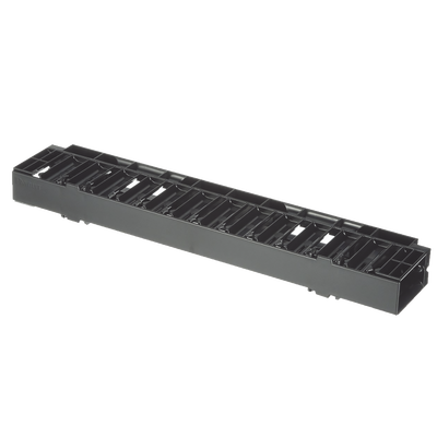 Organizador de Cables Horizontal NetManager, Sencillo (Solo Frontal), Para Rack de 19in, 1UR