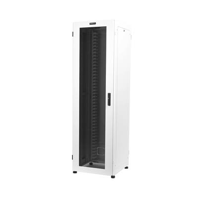 Gabinete Profesional para Telecomunicaciones de 45UR, 600 mm Ancho x 600 mm Profundidad, Color Blanco