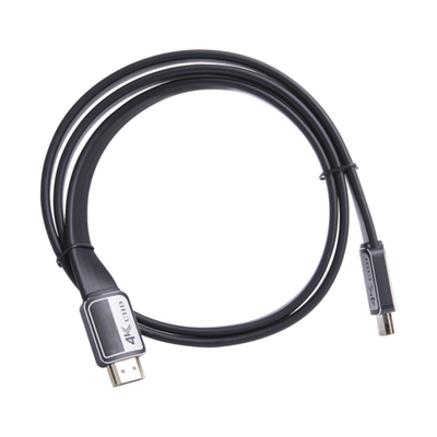 Cable HDMI de 5m | Alta Definición | Version 2.0 | Alta velocidad 18Gbps | 4K@60Hz | Conectores Chapados en Oro | Tipo Plano