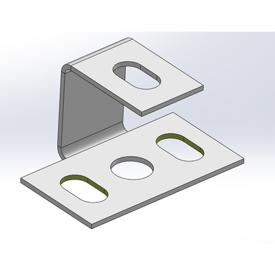 Adaptador de barra de Tierra fisica para Racks de 19 In.