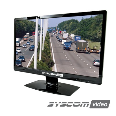 Monitor LCD 24" (23.6 Visible) Profesional para CCTV