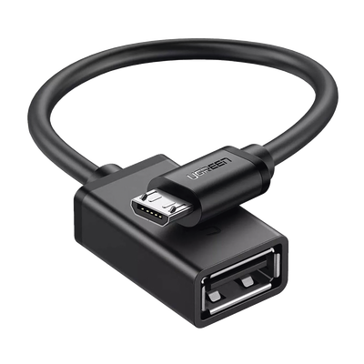 Adaptador OTG Micro USB Macho A USB 2.0 A Hembra