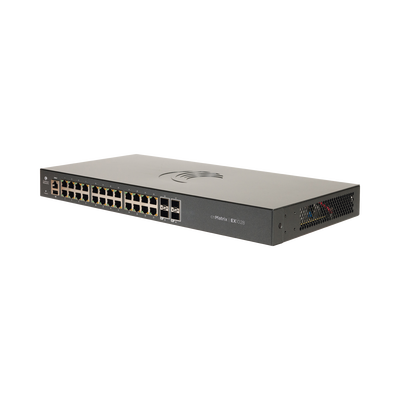 Switch cnMatrix EX1028  de 24 puertos Gigabit Ethernet y 4 SFP, Capa 2,  gestión en la nube