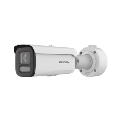 Bala IP 8 Megapixel / Lente 4 mm / Dual Light (60 mts IR + 60 mts Luz Blanca ) / Darkfighter S / Exterior IP67  / WDR 130 dB / AcuSense / Captura Facial / HEOP