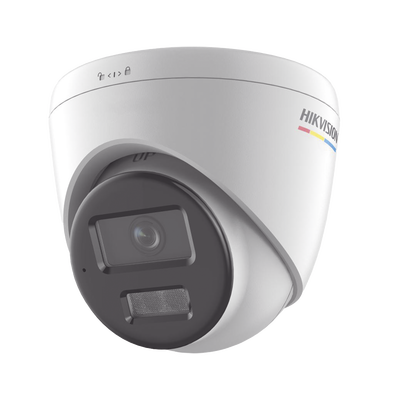 Bala IP 2 Megapixel / ACUSENSE Lite (Detección de Movimiento en Humanos y Vehículos)  / Lente 2.8 mm / Luz Blanca 30 mts / Imagen a Color 24/7 / Exterior IP67 /  WDR 120 dB / PoE / ONVIF / MicroSD