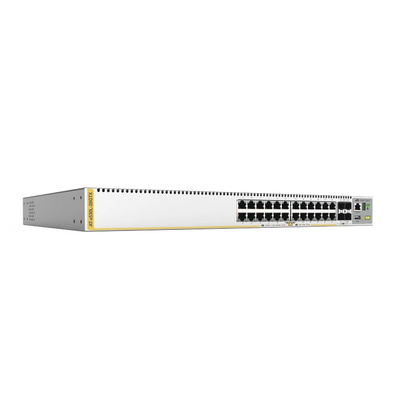 Switch L3 Stackable, 24x 10/100/1000-T, 4x SFP+, Fuente redundante (TAA compliant version)