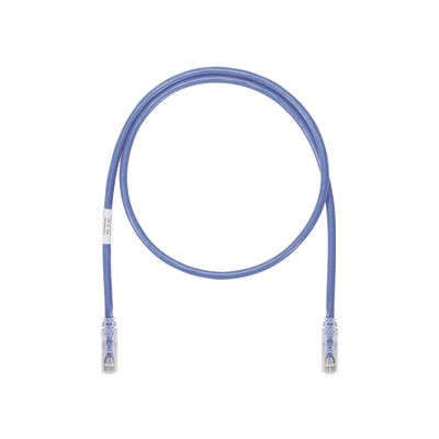 Cable de Parcheo UTP, Cat6A, 24 AWG, CM, Color Azul, 50ft