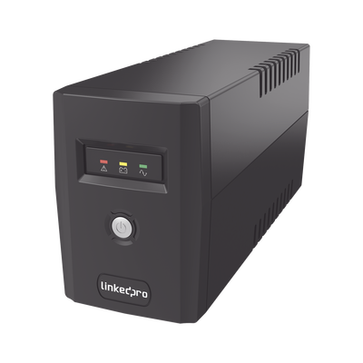 UPS L/INTERACTIVA  600VA/360W, 6 TOMAS 5-15R, REGULADOR D/VOLT., PROT. RJ45 + USB