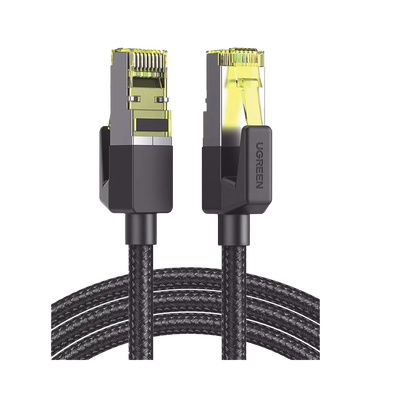 Cable Ethernet Cat7 CLASSⅠF/FTP Redondo con Malla de Nylon 1 Metro