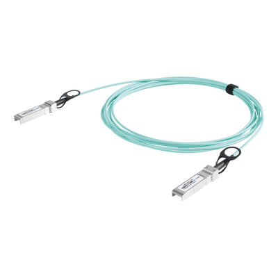 Cable AOC SFP+ de 10 Gbps a 10 Gbps / Cable de fibra óptica Activo / Longitud: 10 metros 