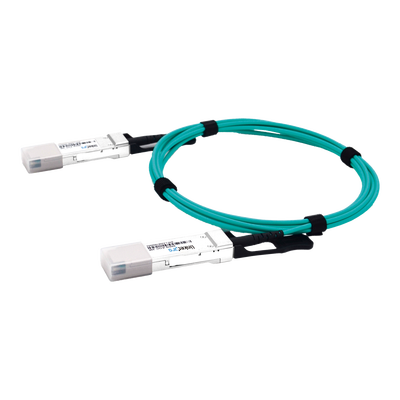 Cable AOC QSFP56 de 200 Gbps a 200 Gbps / Cable de fibra óptica Activo / Longitud: 3 metros 