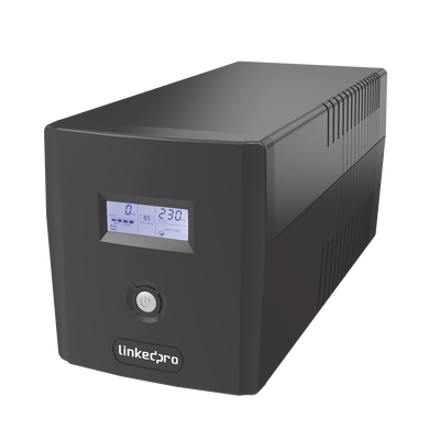 UPS C/DISPLAY L/INTERACTIVA  800VA/480W, 6 TOMAS 5-15R, REGULADOR D/VOLT., PROT. RJ45 + USB