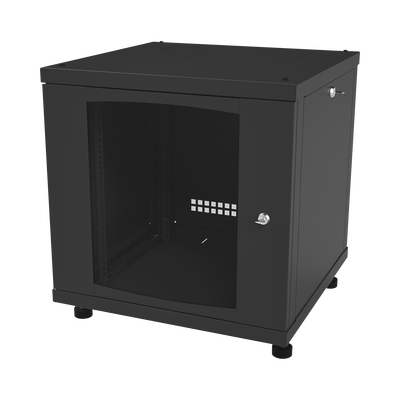 Gabinete Profesional para Telecomunicaciones de 12UR, 638 mm Profundidad.