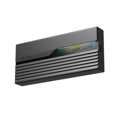 Carcasa para SSD M.2 (Enclosure) / Conector USB-C / RGB / Hasta  40 Gbps