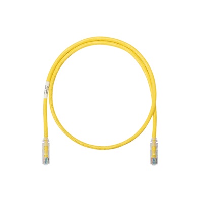 Cable de parcheo UTP Categoría 6, con plug modular en cada extremo - 3 m - Amarillo