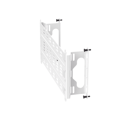 Accesorio Para Montaje de Equipos o Dispositivos en Gabinetes Multipropósito, de Instalación a Presión, de Acero, Color Blanco