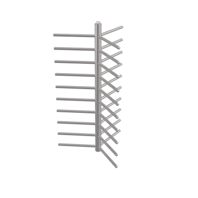 Eje Central de Refacción para Torniquete Hikvision de Cuerpo Completo DS-K3H4410  (Sencillo 1 Carril) / Acero Inoxidable