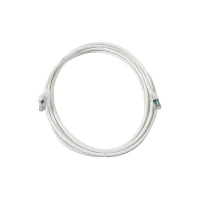 Patch Cord Z-MAX Cat6A S/FTP, CM/LS0H, 15ft, Color Blanco