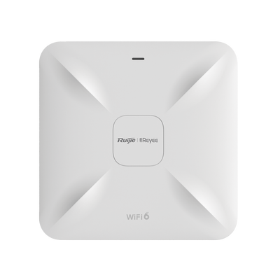 Punto de Acceso Wi-Fi 6 para Interior, se Instala en Techo o Pared, hasta 512 Usuarios y 2.97 Gbps, Doble Banda 802.11ax MU-MIMO 2x2