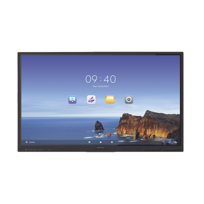 Pantalla Interactiva Touch de 65" Android 13 / Resolución 4K / Bocinas Integradas / Entradas HDMI / Incluye 2 Lápices para Escribir