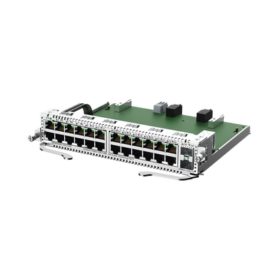 e-Lighten Tarjeta Modular para OLT modelo RG-NBF6002M, 24 puertos Ethernet de 1G, 2 puertos SFP+ de 10G 