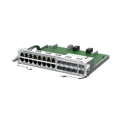 e-Lighten Tarjeta Modular para OLT modelo RG-NBF6002M, 16 puertos Ethernet de 1G, 8 puertos SFP de 1G y 2 puertos SFP+ de 10G