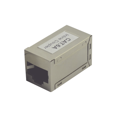 Acoplador STP Cat6A hembra RJ45 a RJ45 hembra